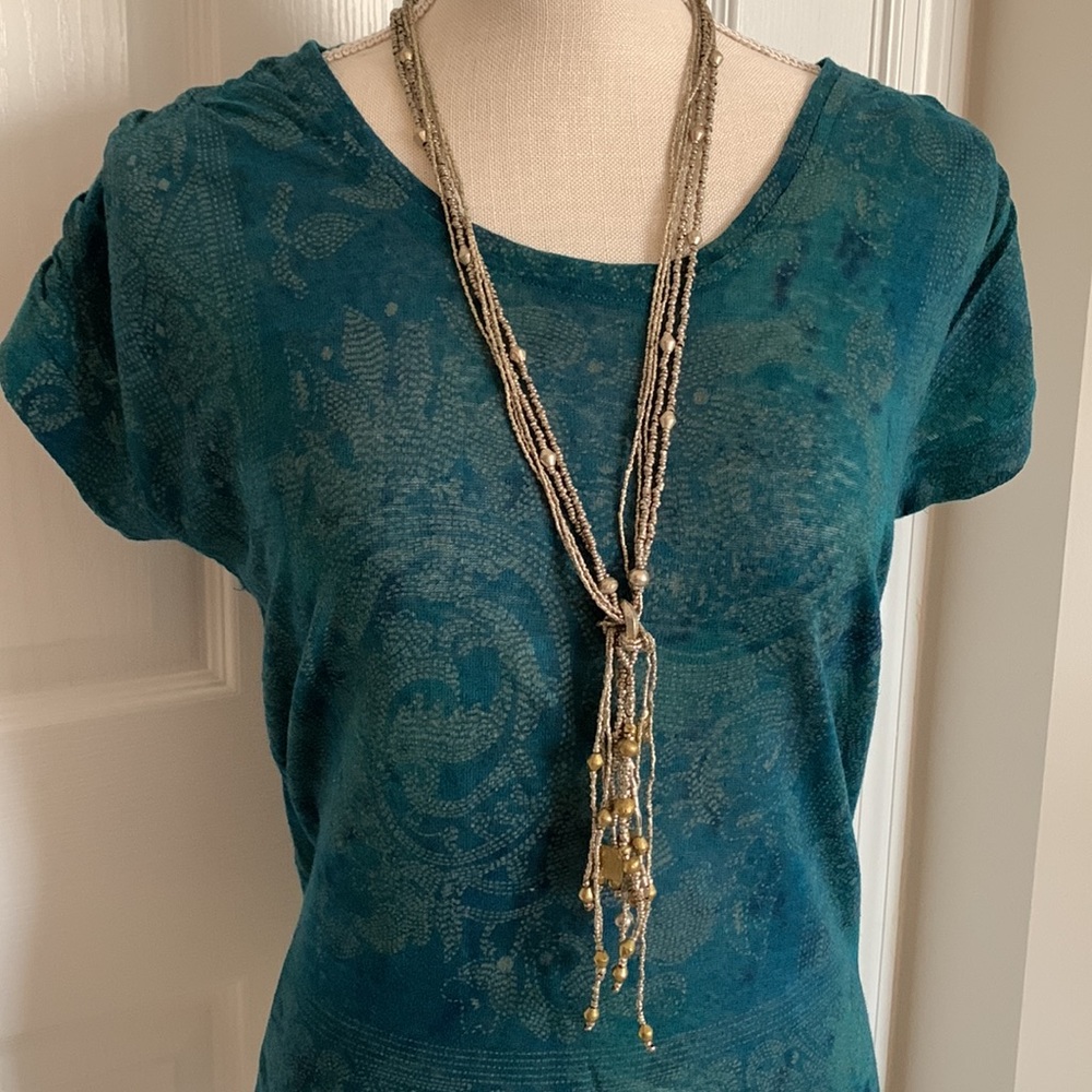Noonday Mixed Metal Necklace